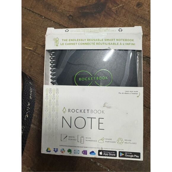 Lot of 2x NIP unused rocketbook rocket book notebooks nwot LG & Small - Picture 3 of 5